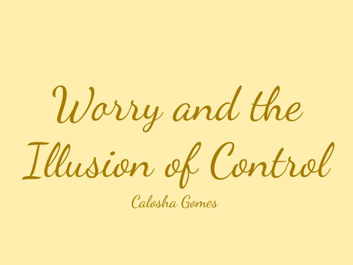 Worry and the Illusion of&nbsp;Control